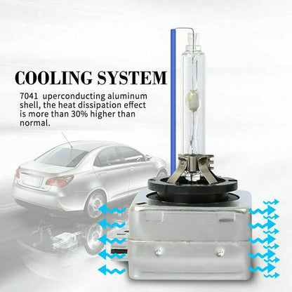 Solidspare 2Pcs New OEM D3S 6000k 66340 66340HBI 42403 42302 Hid Xenon Headlight Bulbs Set