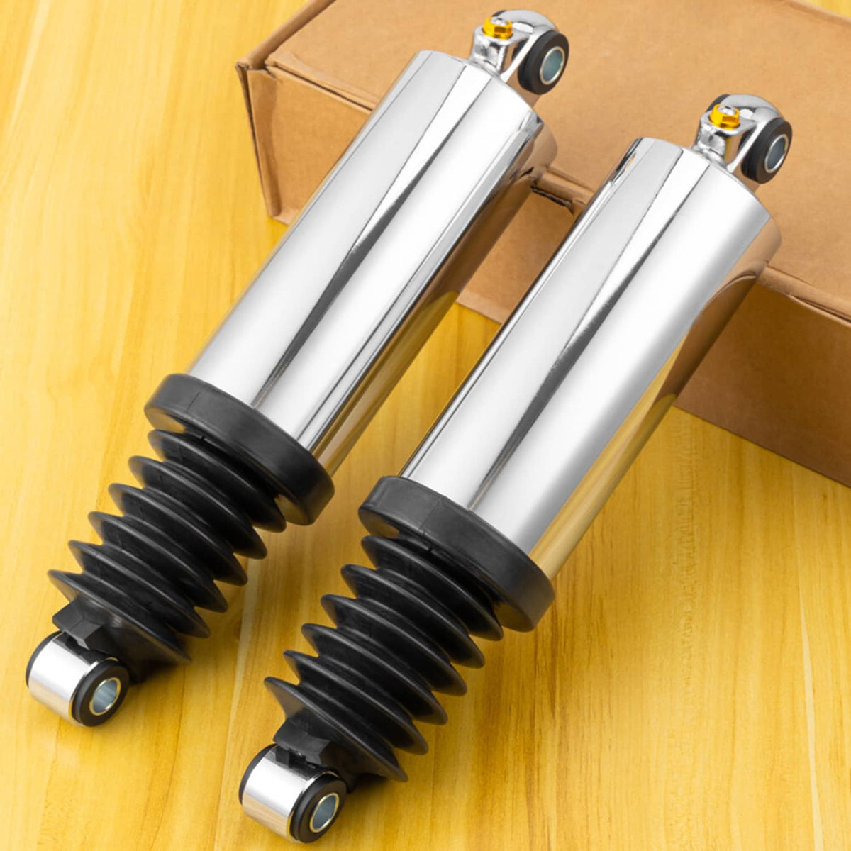 Solidspare Adjustable 12" Rear Air Shocks For Harley Road King Street Glide Electra Glide