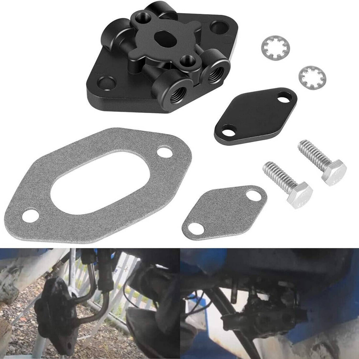 Solid Spare Trim Line Cylinder Connector Kit for 98825A4 MerCruiser Alpha Bravo GLM 21970