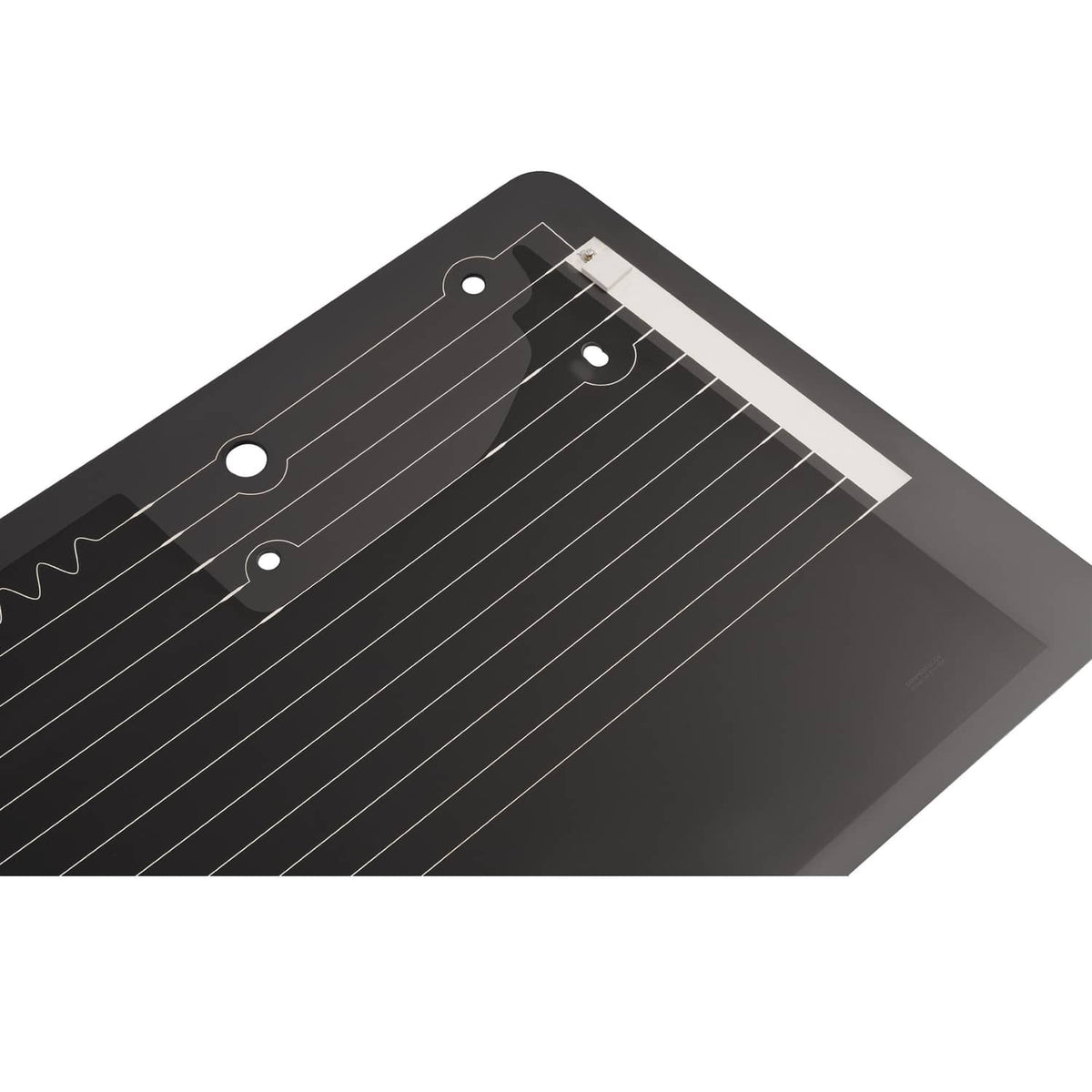 Solid Spare Fits Jeep Wrangler 2&4 Door 2007-10 Rear Back Heated Window Tempered Glass Dark