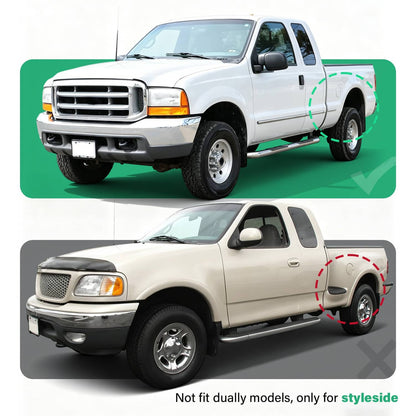 Solid Spare For Ford F-250 F-350 Super Duty 1999-2007 Wheel Fender Flares For F81Z16006AA
