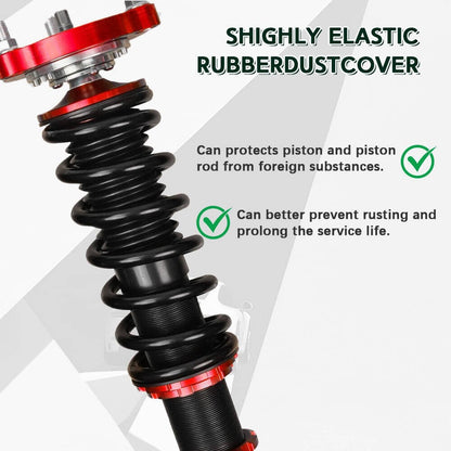 Solidspare Coilovers Suspension Kits Adjustable Height Struts Shocks For 06-11 Honda Civic