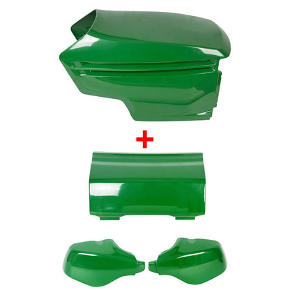 Solidspare Front Bumper Lower Upper Hood Kit For John Deere 325 335 345 GX255 325 #AM132595