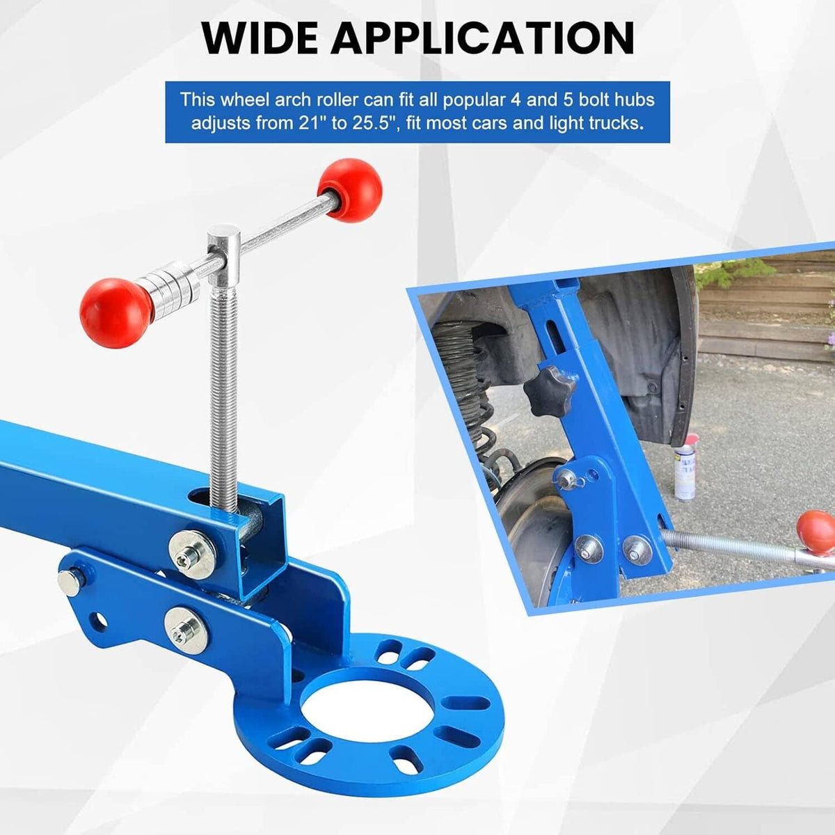Solidspare Fender Roller Rolling Reforming Extending Tool Wheel Arch Roller Flaring Former