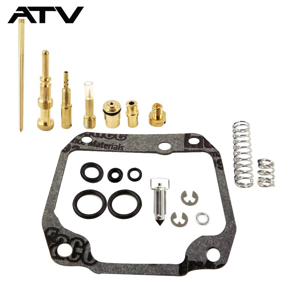 Solidspare For Suzuki LT160E LT160 1989-1992 NEW Carburetor Carb Rebuild Kit Repair ATV