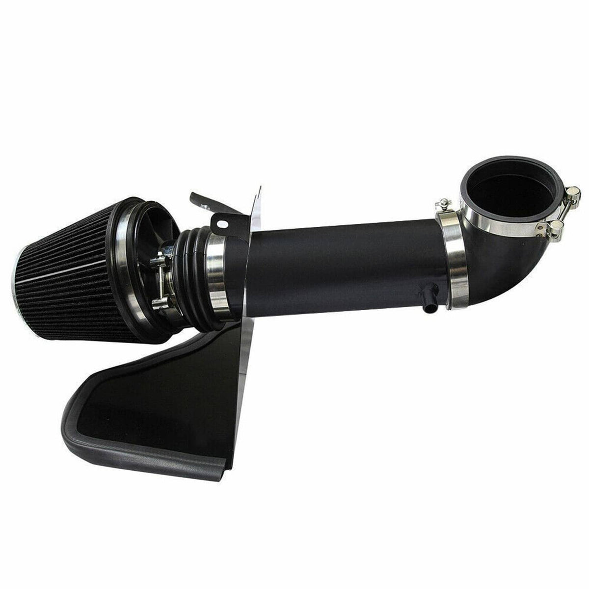 Solidspare 4" Cold Air Intake Kit w/ Heat Shield for 05-10 Dodge Chrysler HEMI 5.7L 6.1L V8