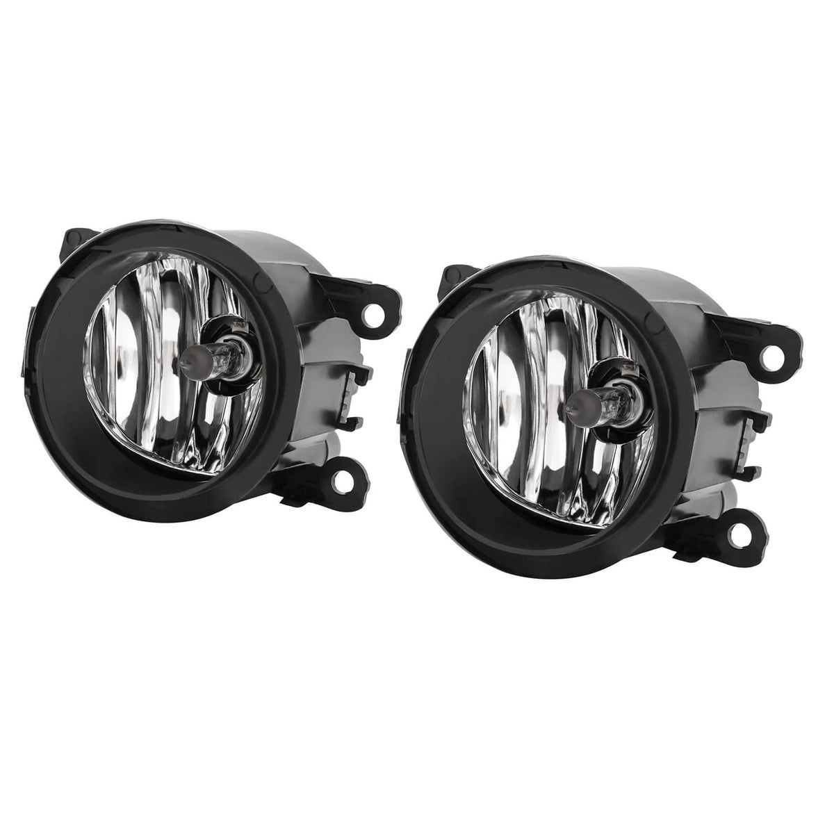 Solid Spare Bumper Fog Lights Lamps W/Harness Switch For Ford Edge 2015-2018 Halogen