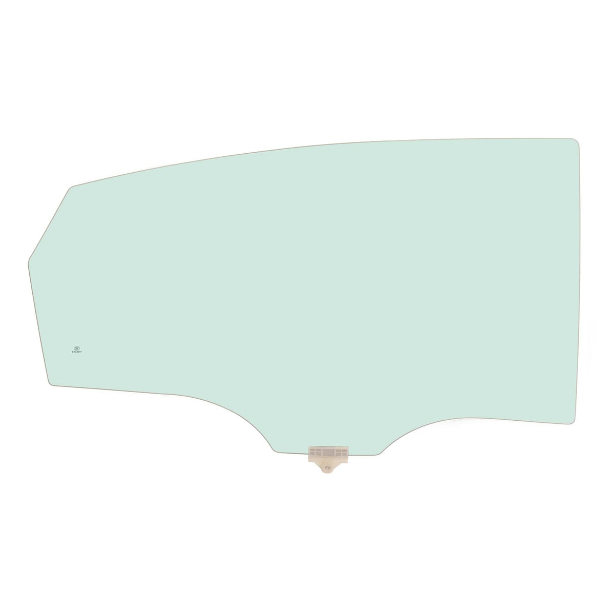 Solid Spare For 2015-2019 Hyundai Sonata 4 Door Sedan Passenger Side Rear Door Window Glass