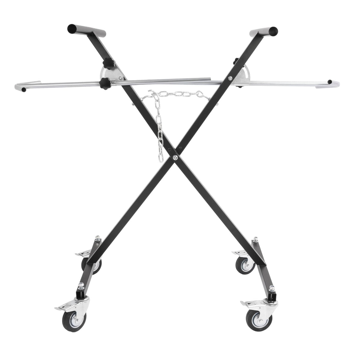 Solid Spare Adjustable Folding Auto Body Bumper Stand Mobile Storage Rack Parts Carts