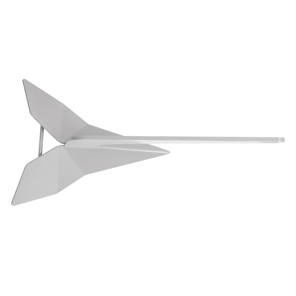 Solidspare Boat Triangular Anchor 35lbs Delta Style Wing Anchor Heavy Duty Steel Anchor