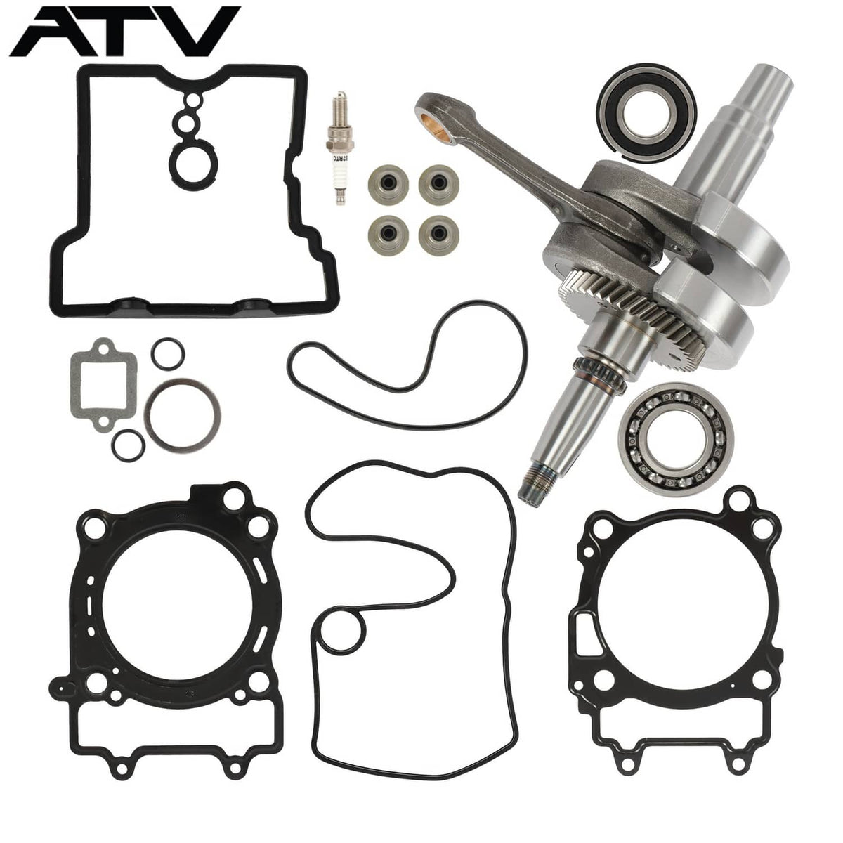 Solidspare NEW For Polaris RZR570 Engine Rebuild Kit Crankshaft Bearing Gasket 2204729