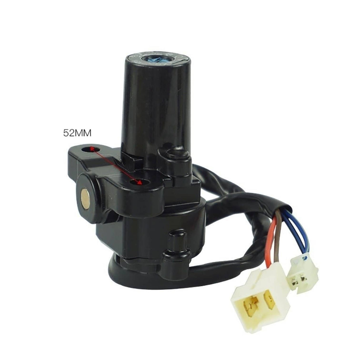 Solidspare Ignition Switch Gas Cap Seat Lock Key Set for Yamaha MT03 YZF R6 2003-2005