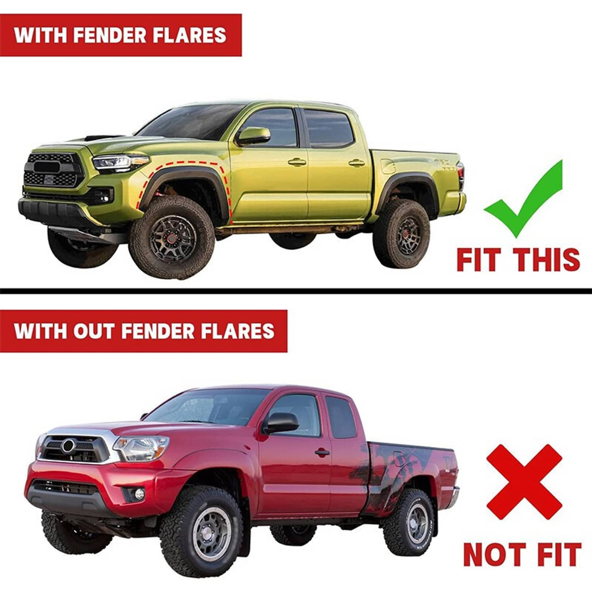 Solidspare 4x Mud Flaps Splash Guards Mudguards For 2005-2022 Nissan Frontier Pickup 4-door