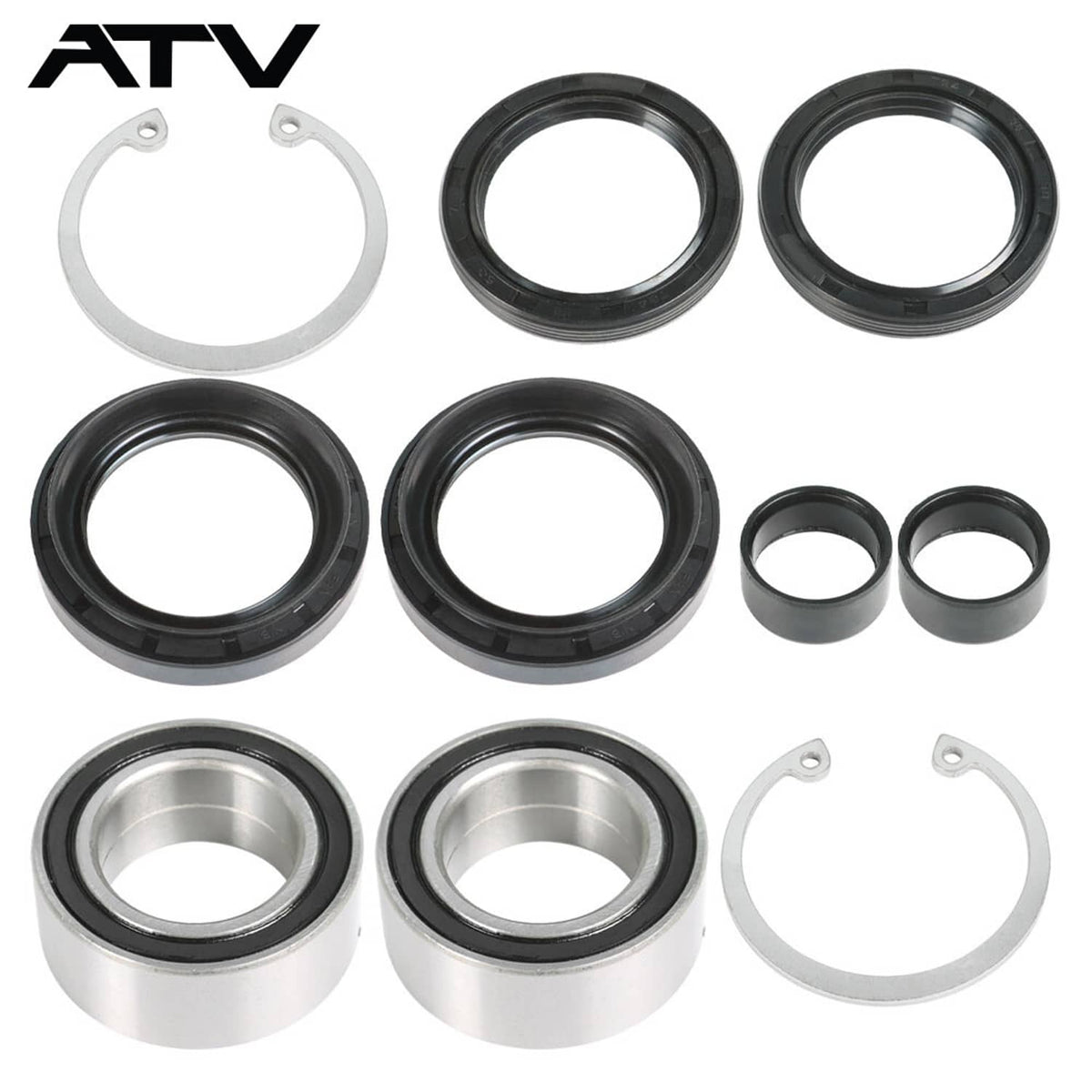 Solidspare For HONDA Rancher 400 420 TRX420 Front Wheel Bearing & DUST Seal 2004-2014