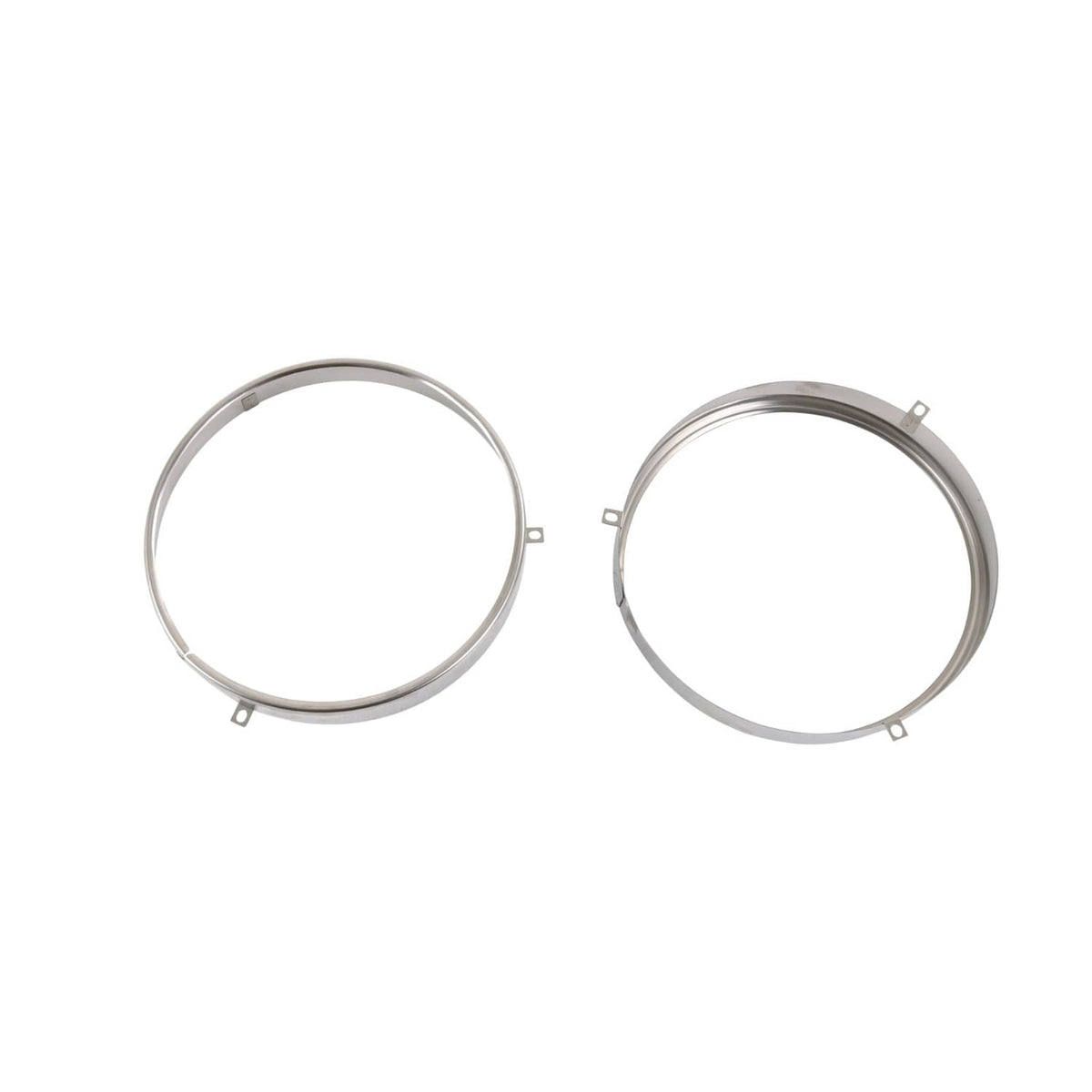 Solidspare Headlamp Retaining Ring Mounting Bucket Kit w/ hardware Camaro Nova rings 28pcs