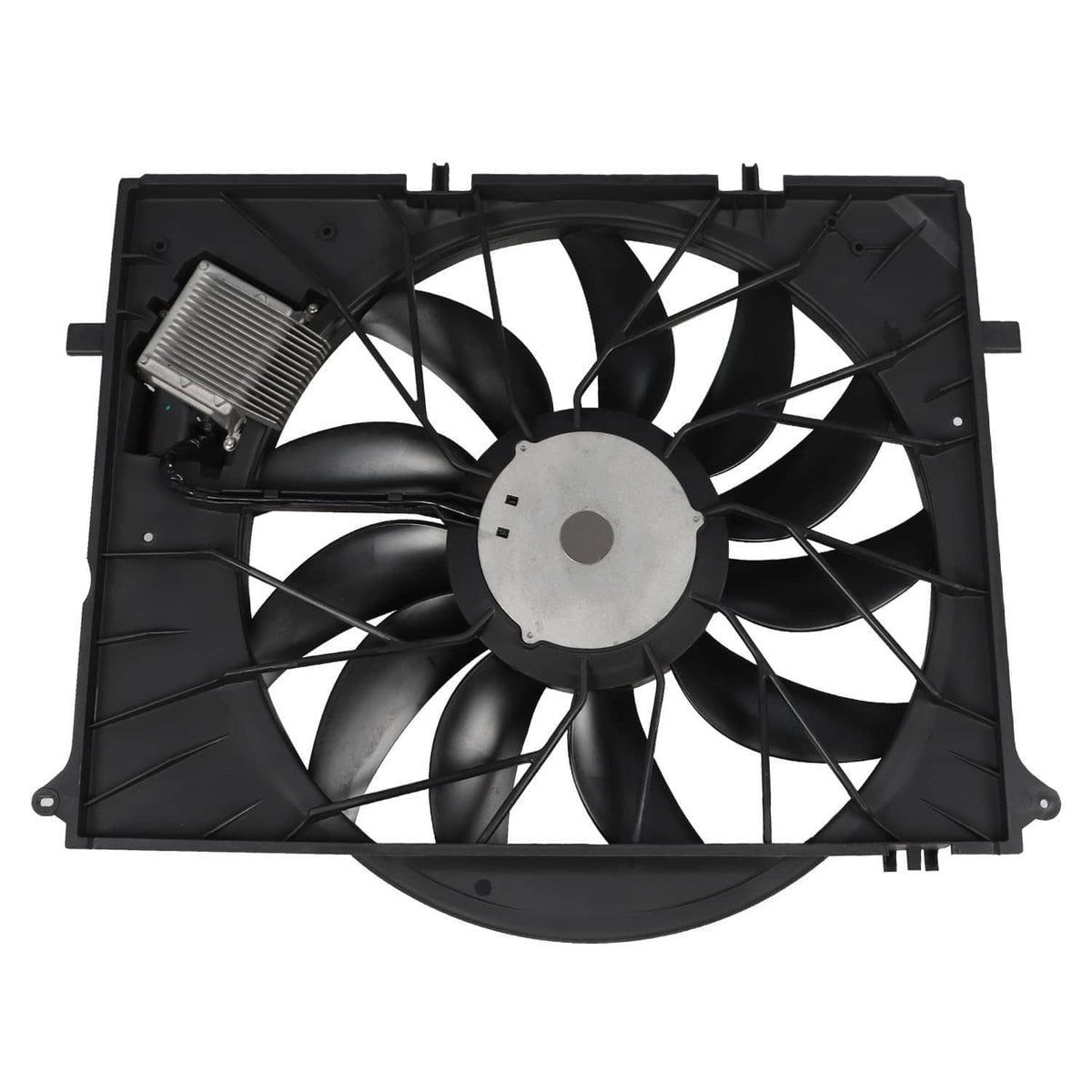 Solidspare Radiator Cooling Fan Assembly 2205000193 For 2000-2006 MERCEDES-BENZ S430 S500