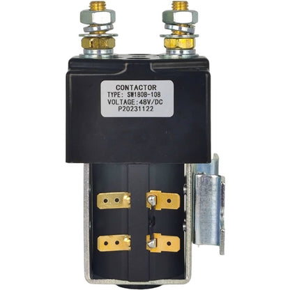 Solid Spare SW180 Contactor Solenoid SW180B-108 Fit for Albright 48 Volt Heavy Duty 200 Amps