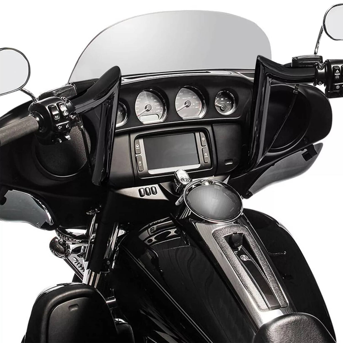 Solidspare For Harley Street Glide/Electra Glide/Ultra Limited 12" Rise Meathook Handlebar