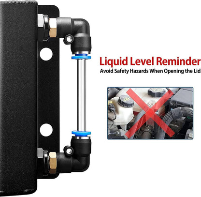 Solidspare 1L Aluminum Radiator Coolant Overflow Bottle Recovery Water Tank Reservoir