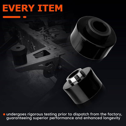 Solidspare New 4.4123R Body Cab Mount Bushing Kit For 1980-1998 Ford F150 F250 F350 2WD 4WD
