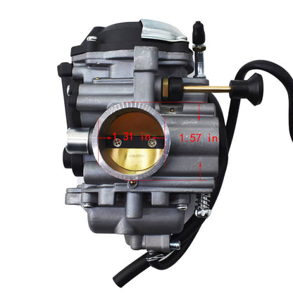 Solidspare Carburetor W/ Intake Manifold Boot For Yamaha Big Bear Wolverine 350 YFM350 USA