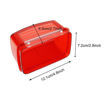 Solidspare Red Tail Light Lens Kodiak Grizzly Bigbear Bruin For Yamaha Rhino 450 660 700