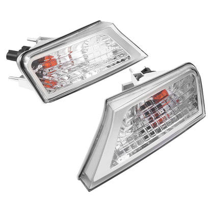 Solid Spare Left&Right Clear Marker Signal Corner Parking Lights For Jeep Liberty 2008-2012