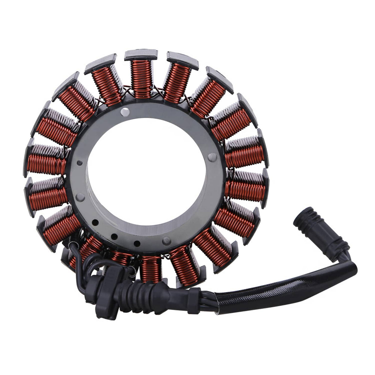 Solidspare Motorcycle Stator For Harley Softail/Dyna/FatBoy/Softail Slim 30017-08A 12V 40A