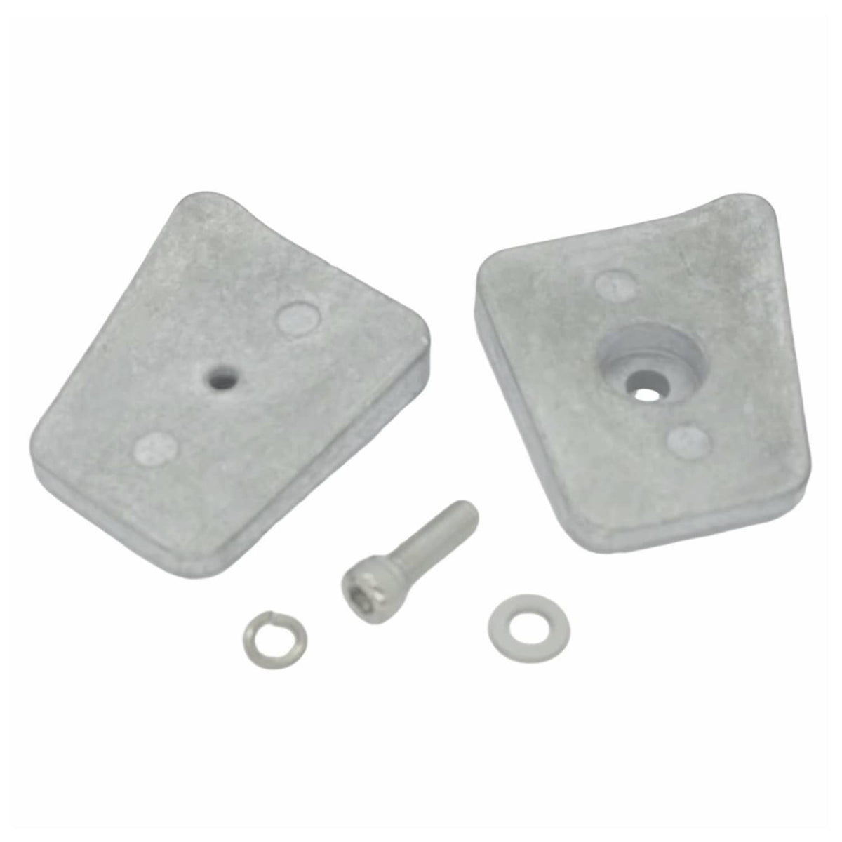 Solid Spare Johnson Evinrude 20HP-35HP 1991-2005 Anode Zinc double plate 434029 Lower Unit