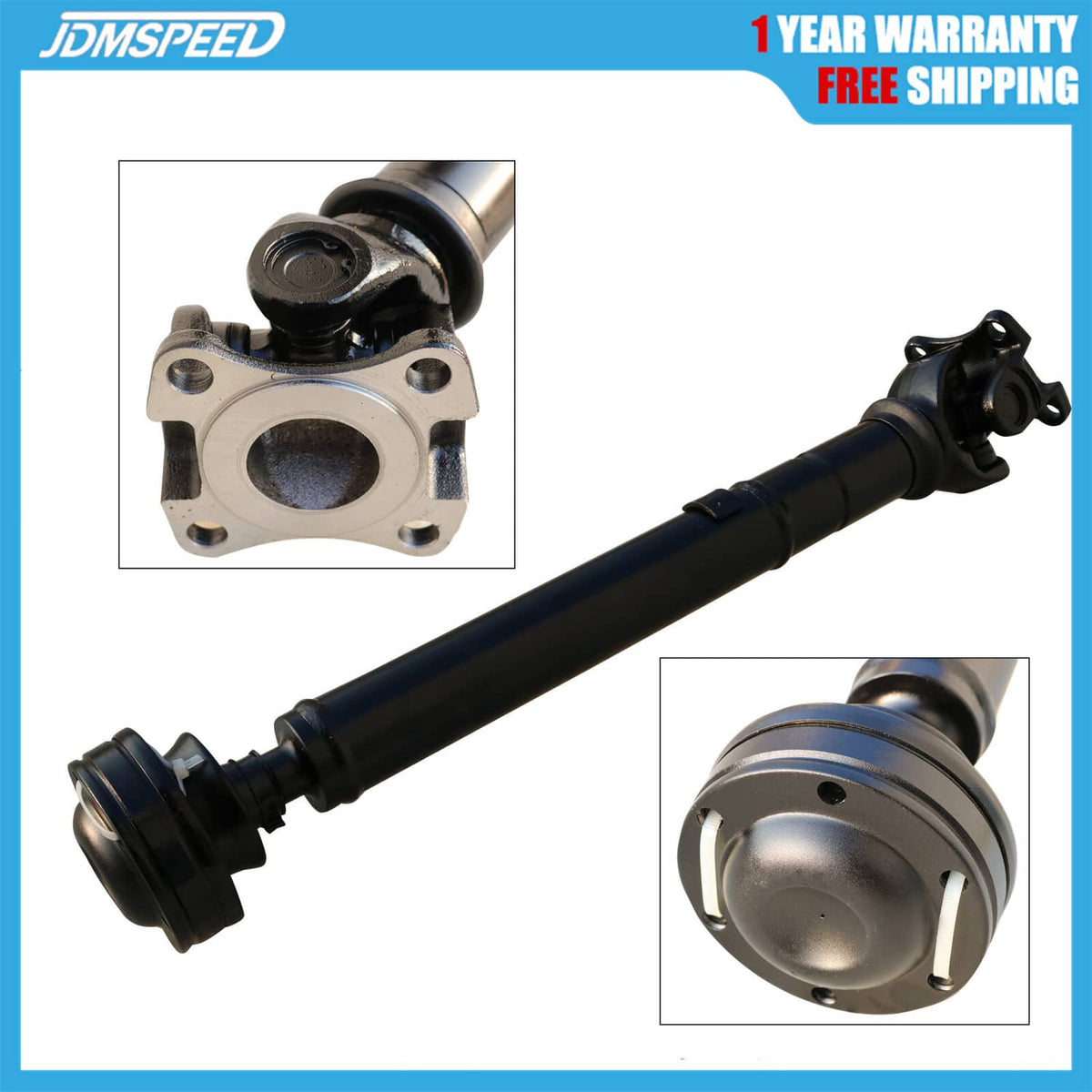 Solidspare New Front Prop Drive Shaft Driveshaft 24" For 2001-2007 Dodge Dakota 4X4 65-9514