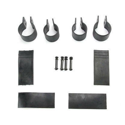 Solidspare Rear View Mirror Set UTV Side Mirrors 1.75" 2" Clamp Roll Cage For Polaris RZR
