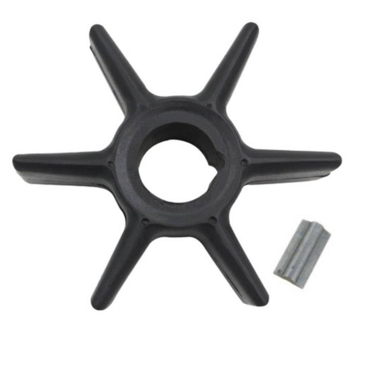 Solid Spare Water Pump Impeller with Key 47-19453T 18-8900 for Mercury Mariner 50 55 60 HP