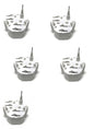 (5) VDO Metal Shaft STEPPER MOTORS for VW Volkswagen Gauge Cluster Fuel Temp RPM