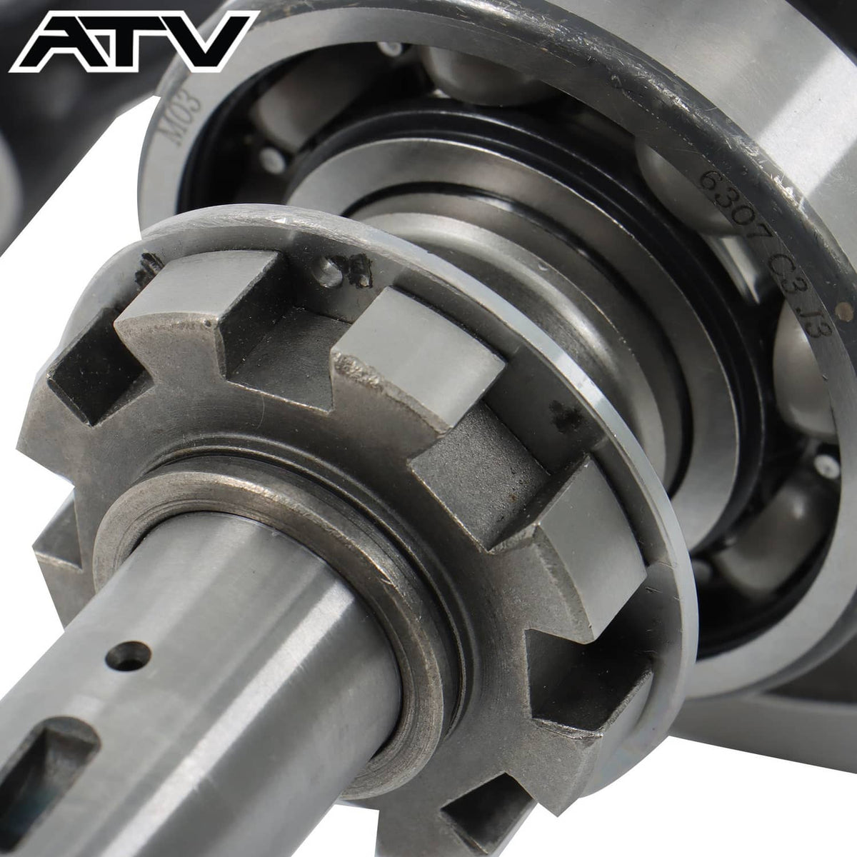 Solidspare Taper 1:7 For Hisun 500 MSU Massimo Parts Crankshaft Assy Crank Shaft Rod Crank