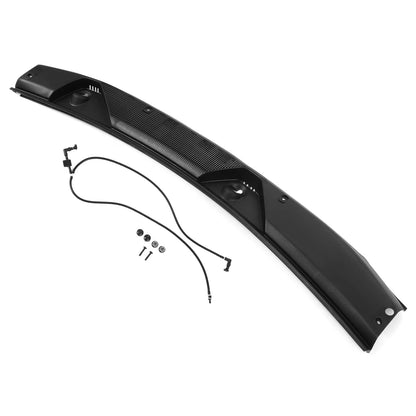 Solid Spare FOR FORD BRONCO 2021-2022 WINDSHIELD LOWER COWL VENT PANEL W/ UPPER WIPER COVER