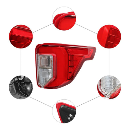 Solidspare Right Side LED Tail Light For Ford Explorer 2020-2022 Rear Lamp LB5Z13404F