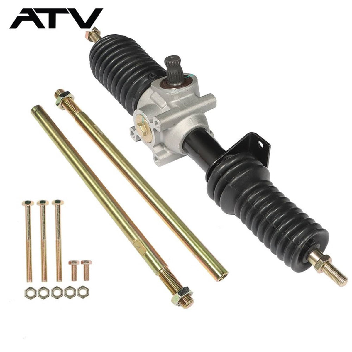 Solidspare for Polaris RZR S 900 New Gear Box Steering Rack And Pinion without ball atv