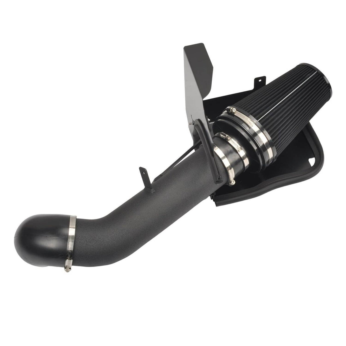 Solidspare Black Cold Air Intake Kit For 2009-2013 Chevy Silverado 1500 4.8 5.3 6.0 6.2 V8