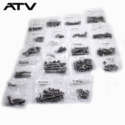 Solidspare For YAMAHA YFZ350 BANSHEE STAINLESS STEEL ATV BOLT SCREW KIT 667 PIECE