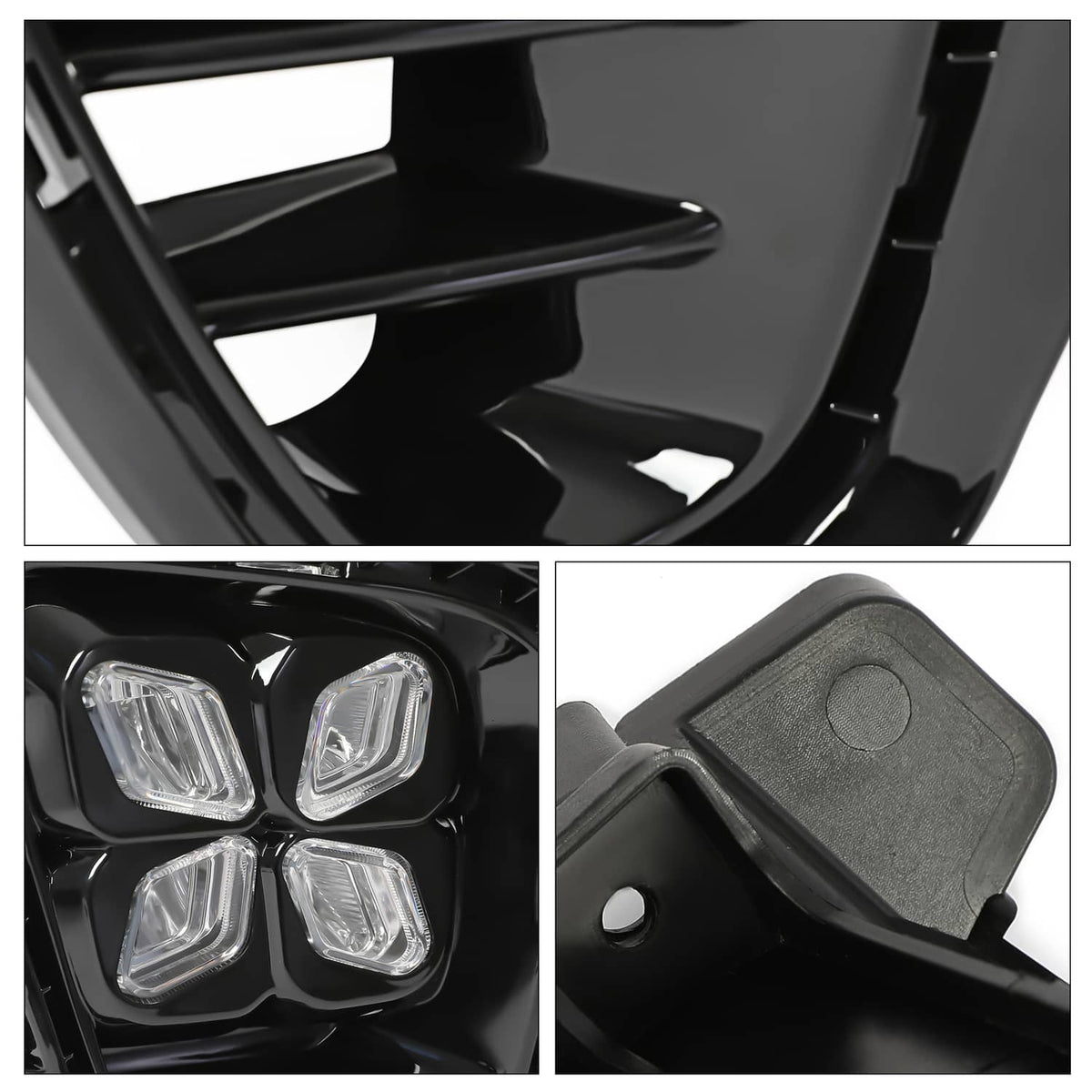 Solid Spare LED Fog Lights DRL Daytime Running Driving Lamps For Kia Sorento 2019-2020 LH+RH