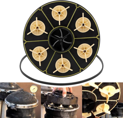 Solidspare 6-Port Module with Valve Shell O-Ring for Paramount Water Valve 004-302-4408-00