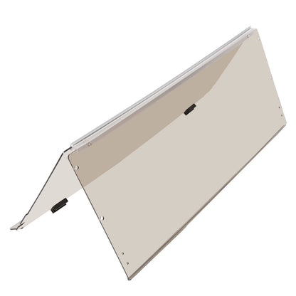 Solidspare For 1994-2013 2014 EZGO TXT Medalist Golf Cart Flip Tinted Windshield Windscreen