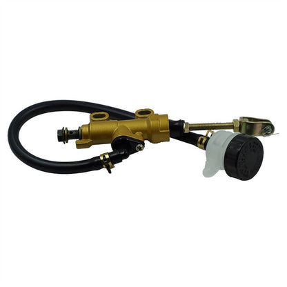 Solidspare SILVER Rear Brake Master Cylinder Pump For Motorcycle Go Kart ATV Dirt Pit Bike
