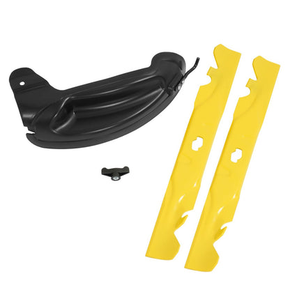 Solidspare Blade Mulch Kit 46" #19A30047100 For CUB CADET XT1-LT46 XT2-LX46 ZT1-46 KH FAB