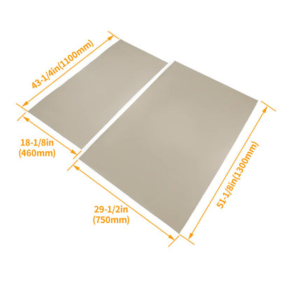 Solidspare Tan Golf Cart Front Seat Cushion Cover + Seat Back Cover For EZGO RXV 2008-Up