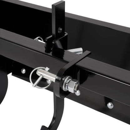 Solidspare 55" Tow Behind Box Scraper Blade Three-Point Quick Hitch For Cat 0 Cat 1 Tractor