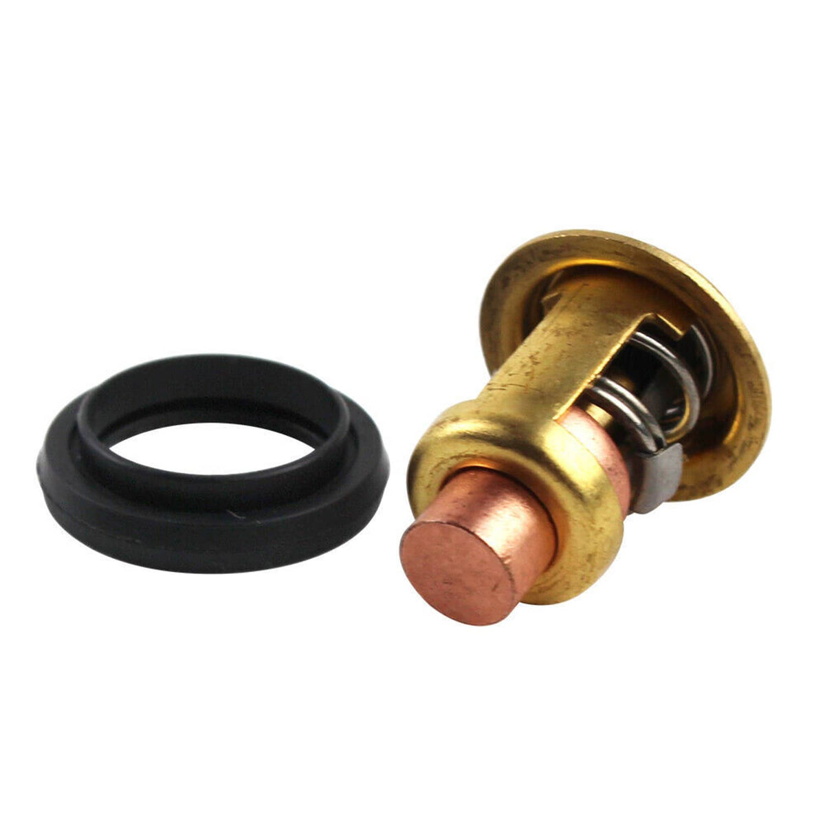 Solid Spare Thermostat Kit with Gasket Johnson Evinrude (5-235 HP) 18-3672 for 434841 310058