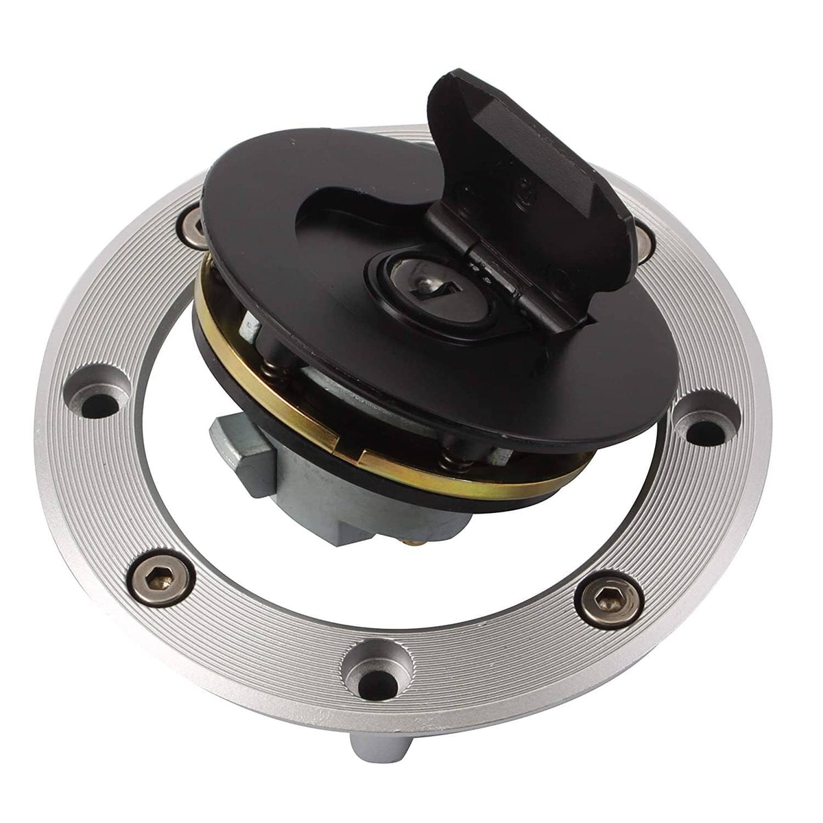 Solidspare Ignition Switch Fuel Gas Cap for Suzuki Bandit 600 1200 GSF600S GSF1200