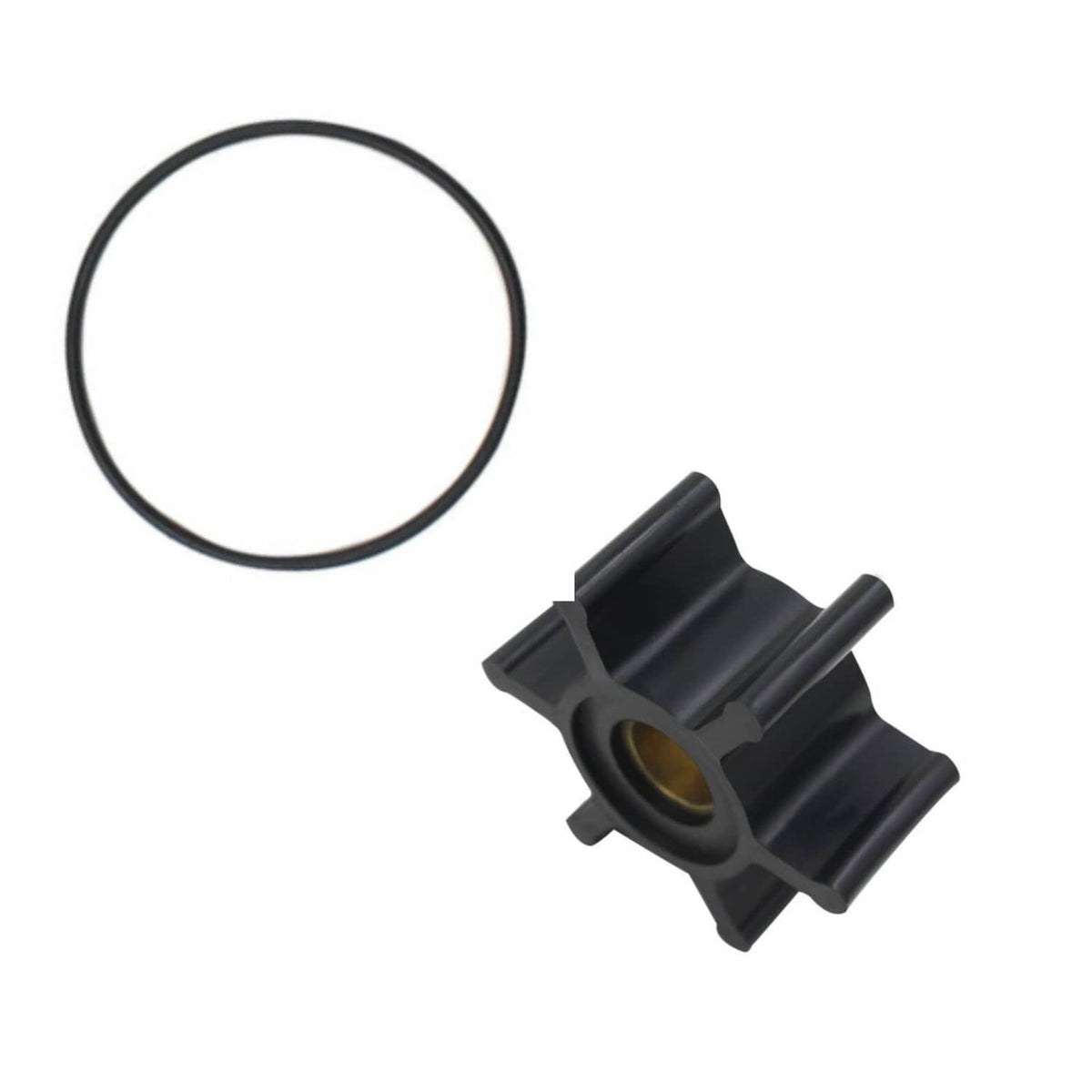 Solid Spare Sea Water Pump Impeller Replacement Yanmar 2GM 2YM 3GM 3YM Replaces 128990-42200