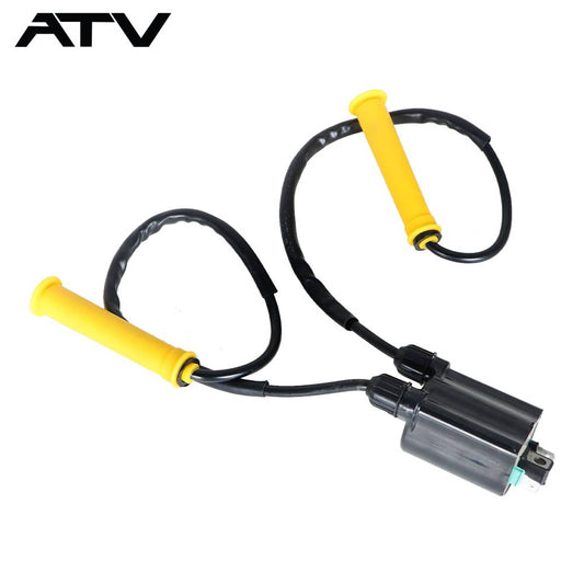 Solidspare Ignition Coil w/ Wire Cap For Honda VTX1300C 2004-2009 30700-MEA-671